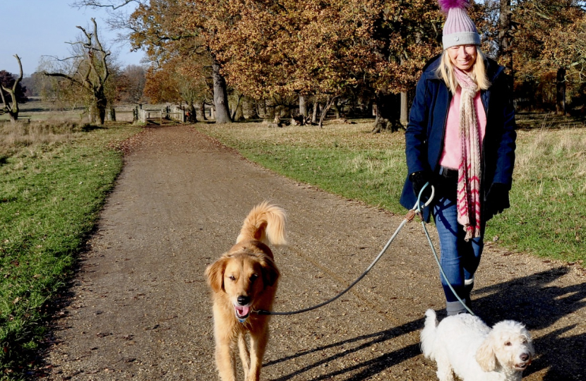 Walking in Richmond Park 