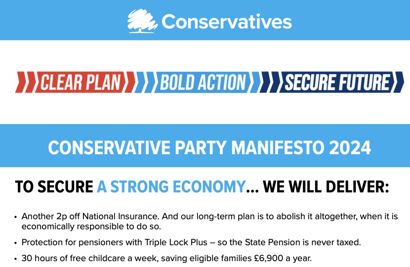 Conservative Manifesto Launch 