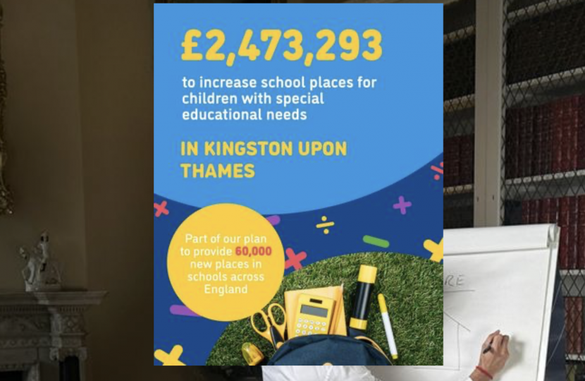 £2.5m SEN funding for Kingston