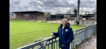 Chessington and Hook Football Club flooding 