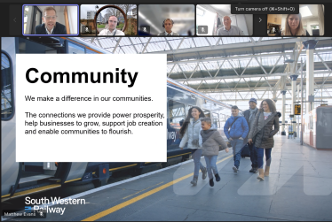 Talking to SW Rail about community 