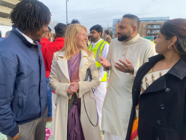 Pongal Celebration in Jubilee Sq New Malden 